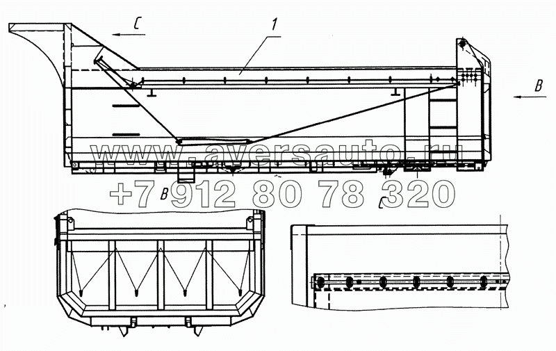 Установка тента 6520-8508001-81