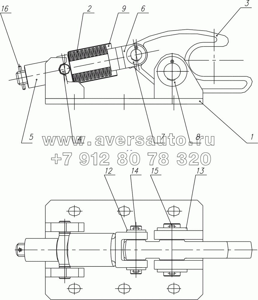 65201-8505100СБ Фиксатор  платформы