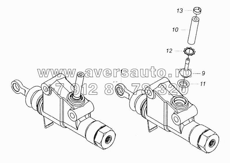 5320-1602510-10 Главный цилиндр управления сцеплением