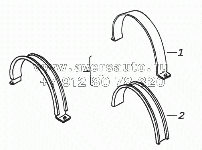 Скоба верхняя