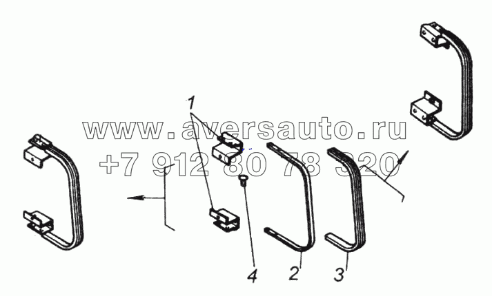 Ручка правая/левая