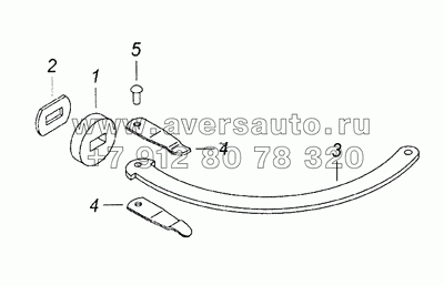 5320-6106083 Ограничитель двери