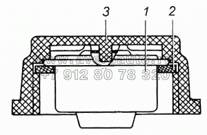 Пробка расширительного бачка в сборе