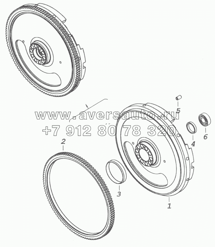 7406.1005115 Маховик
