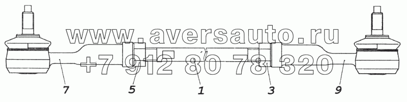 65115-1703520 Тяга реактивная в сборе