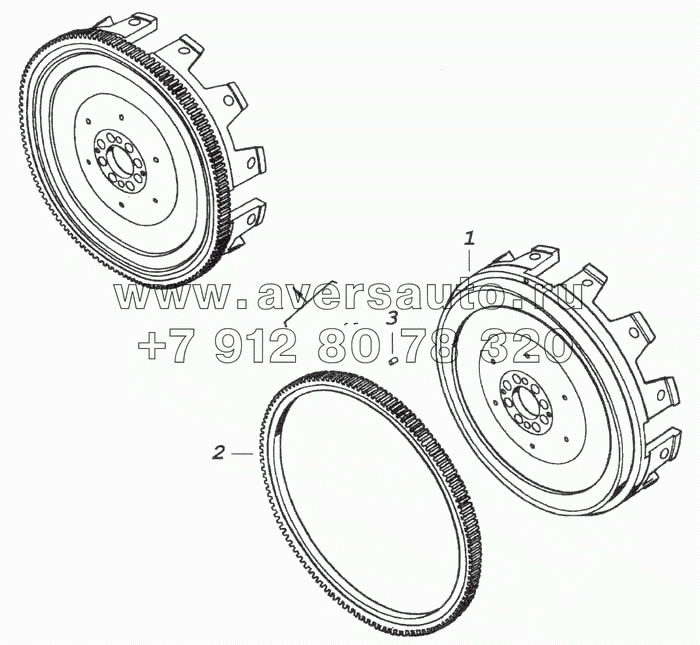 7405.1005116 Маховик