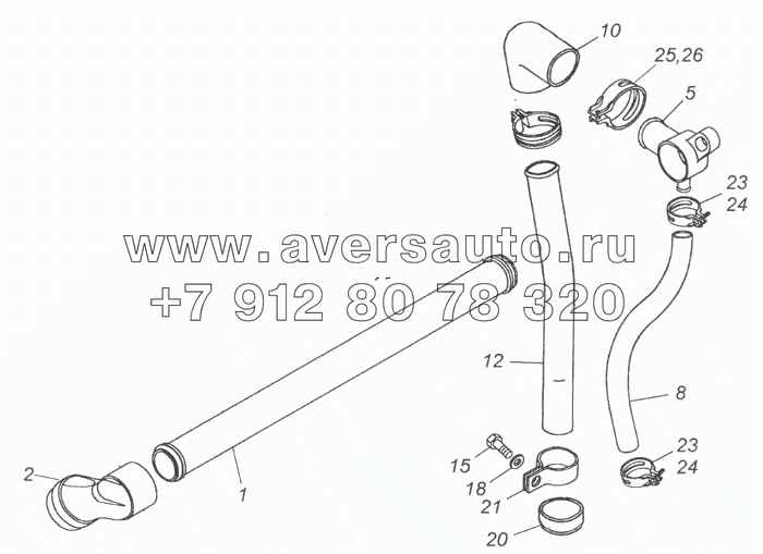 740.1014100-14 Установка системы вентиляции
