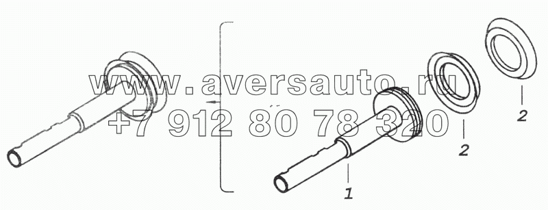 15.1771050 Поршень с манжетами