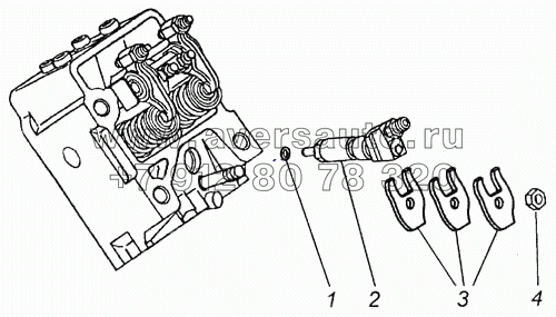 Установка форсунок