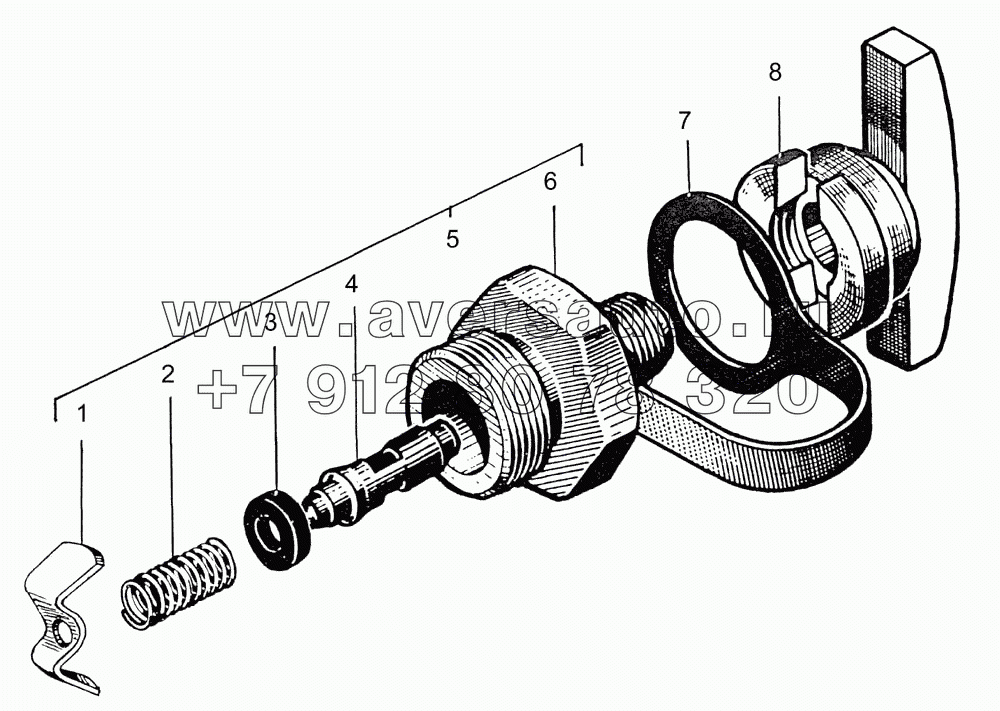 Клапан контрольного вывода и клапан обрыва