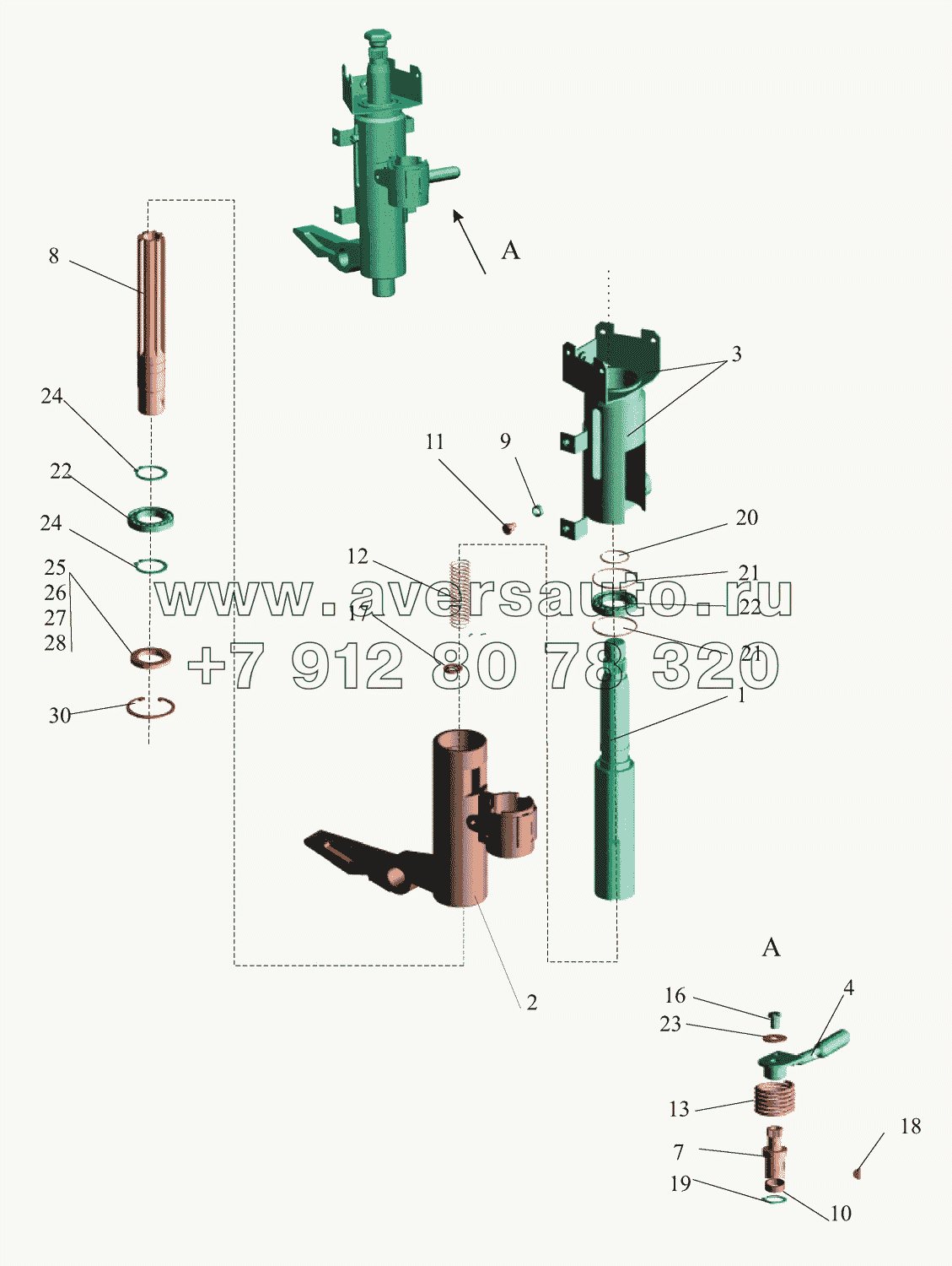 Колонка рулевая 64221-3444010