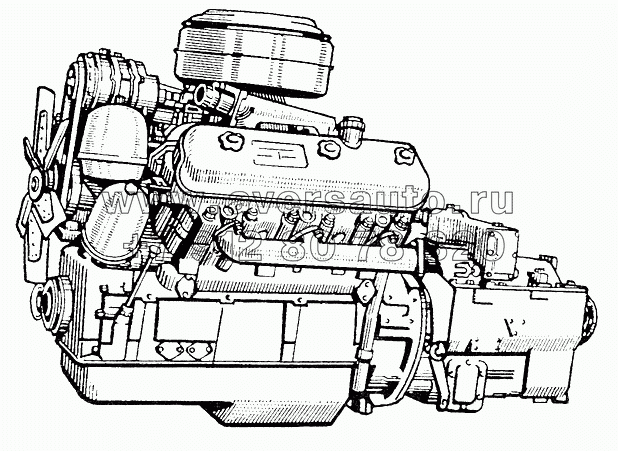 Двигатель ЯМЗ-236