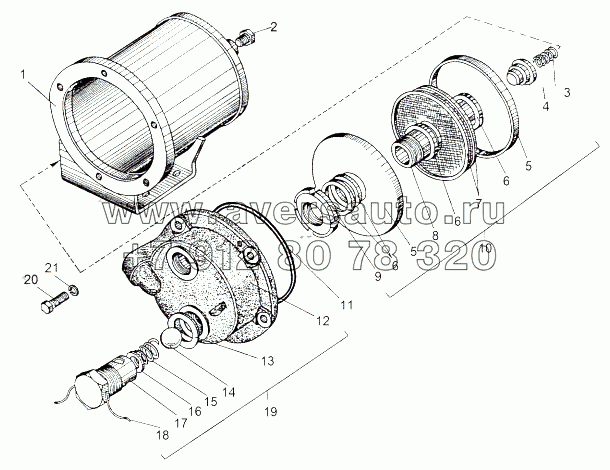 Фильтр масляный 543-1716300-А