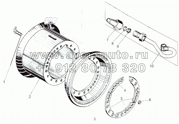 Колесо 543-3101011-01