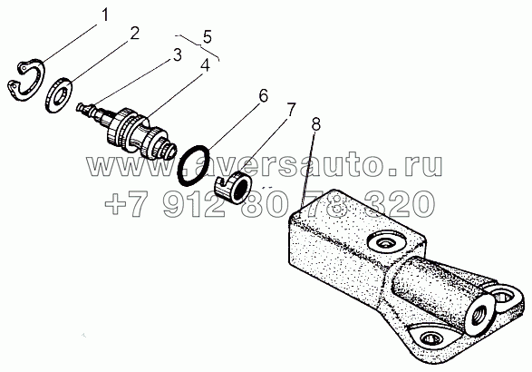 Вентиль с корпусом 543-3106048-01