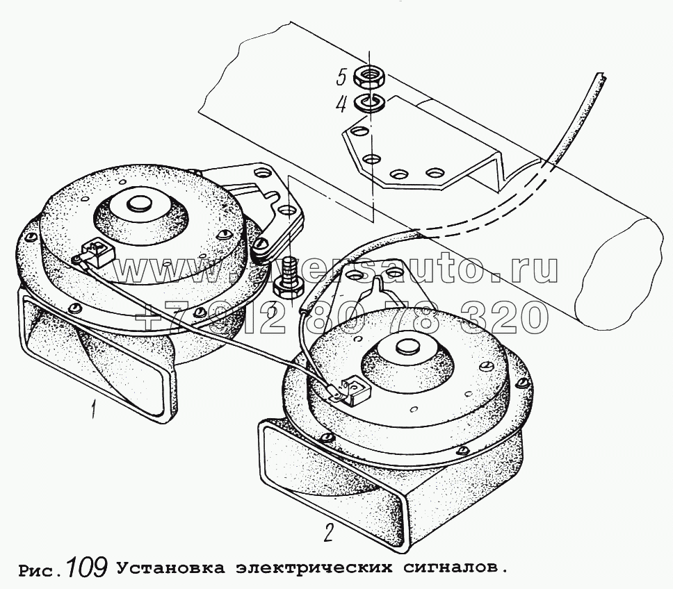 Установка электрических сигналов