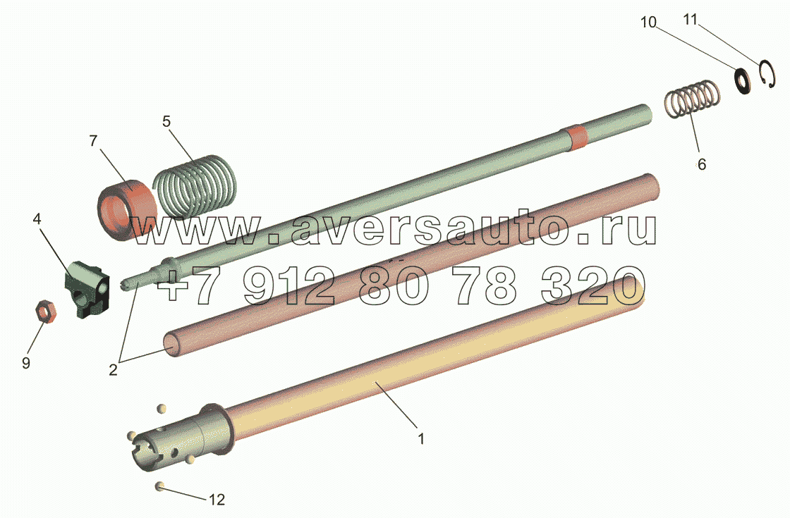 Механизм промежуточный 551639-1703325-001