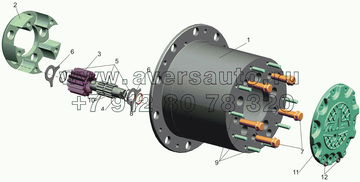 Корпус водила 5440-2405029