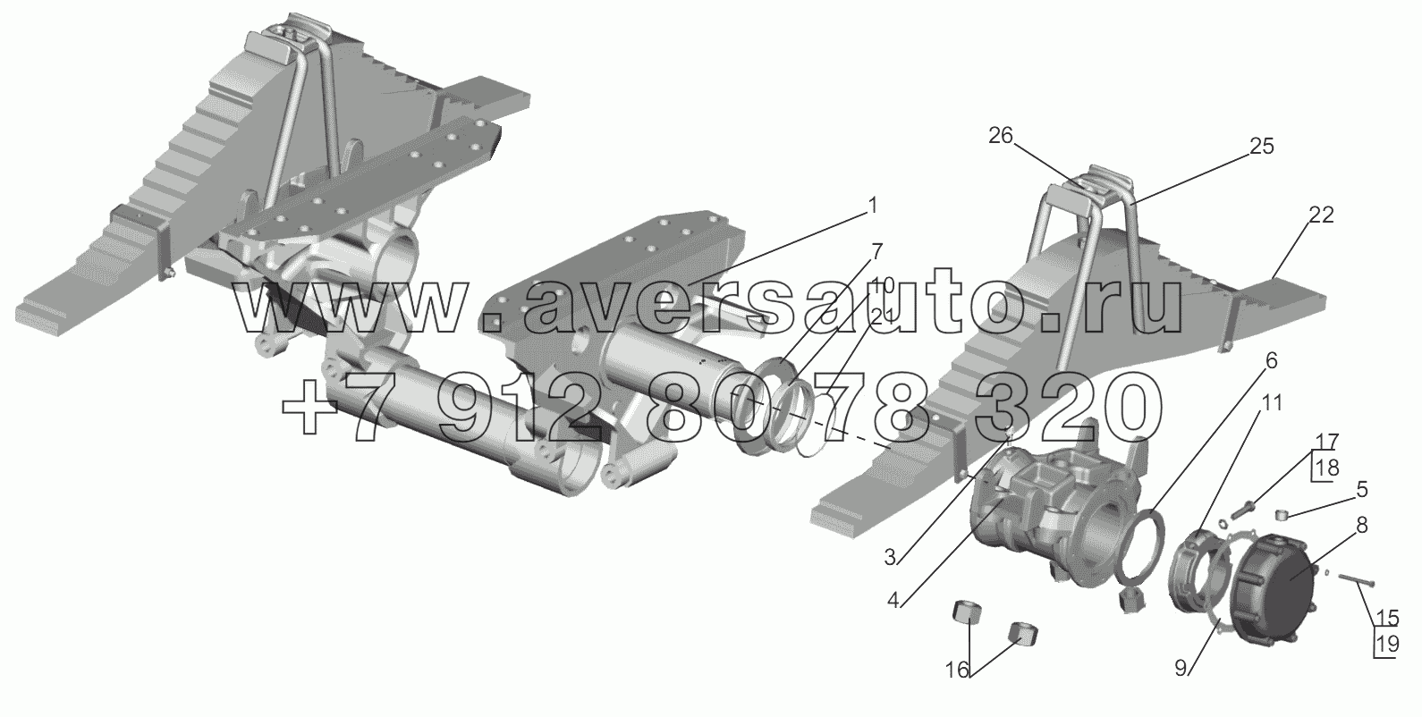 Подвеска балансирная 6430A8-2900012(-010)