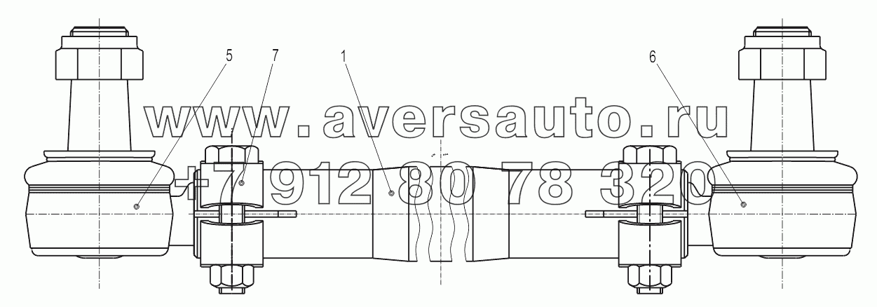 Тяга поперечная 643008-3003052-000