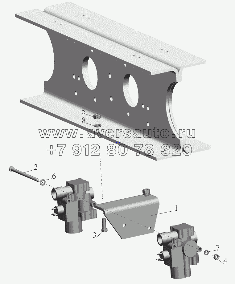 Установка задних модуляторов 6430А8-3538004