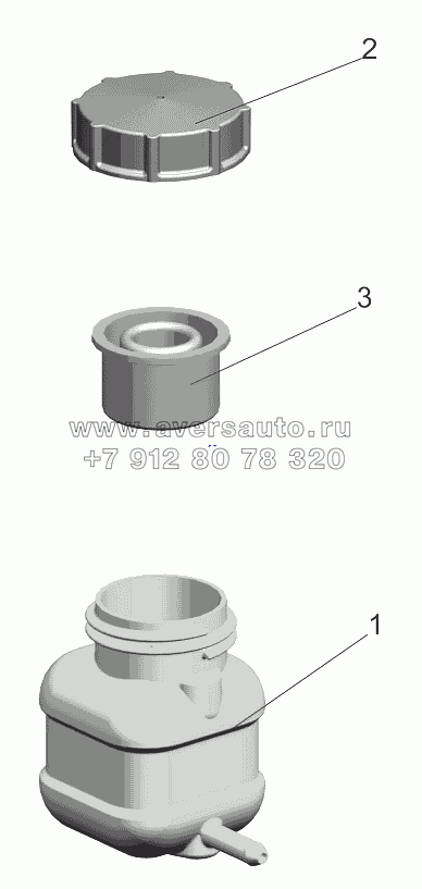 Бачок 64221-1602560