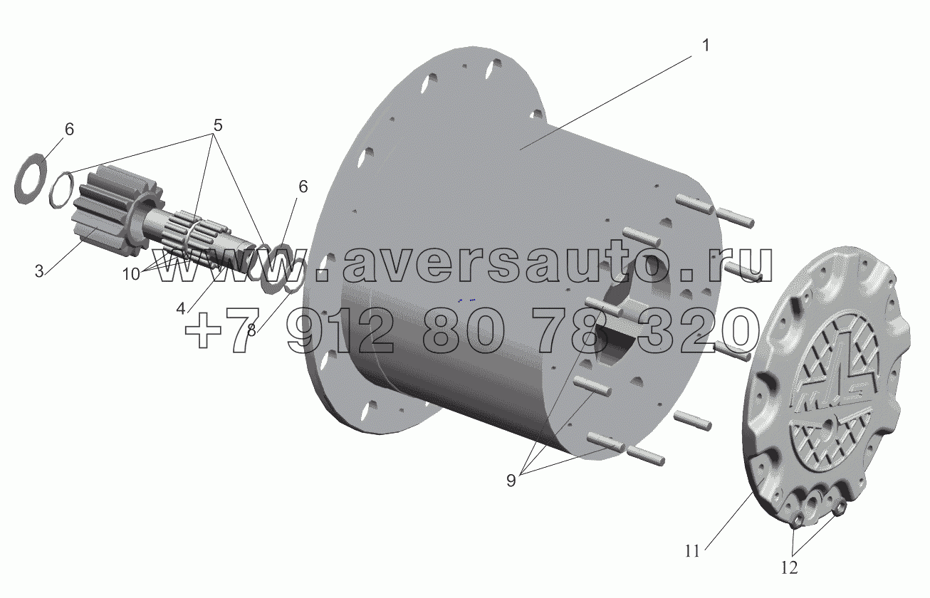 Корпус водила 5440-2405029-020