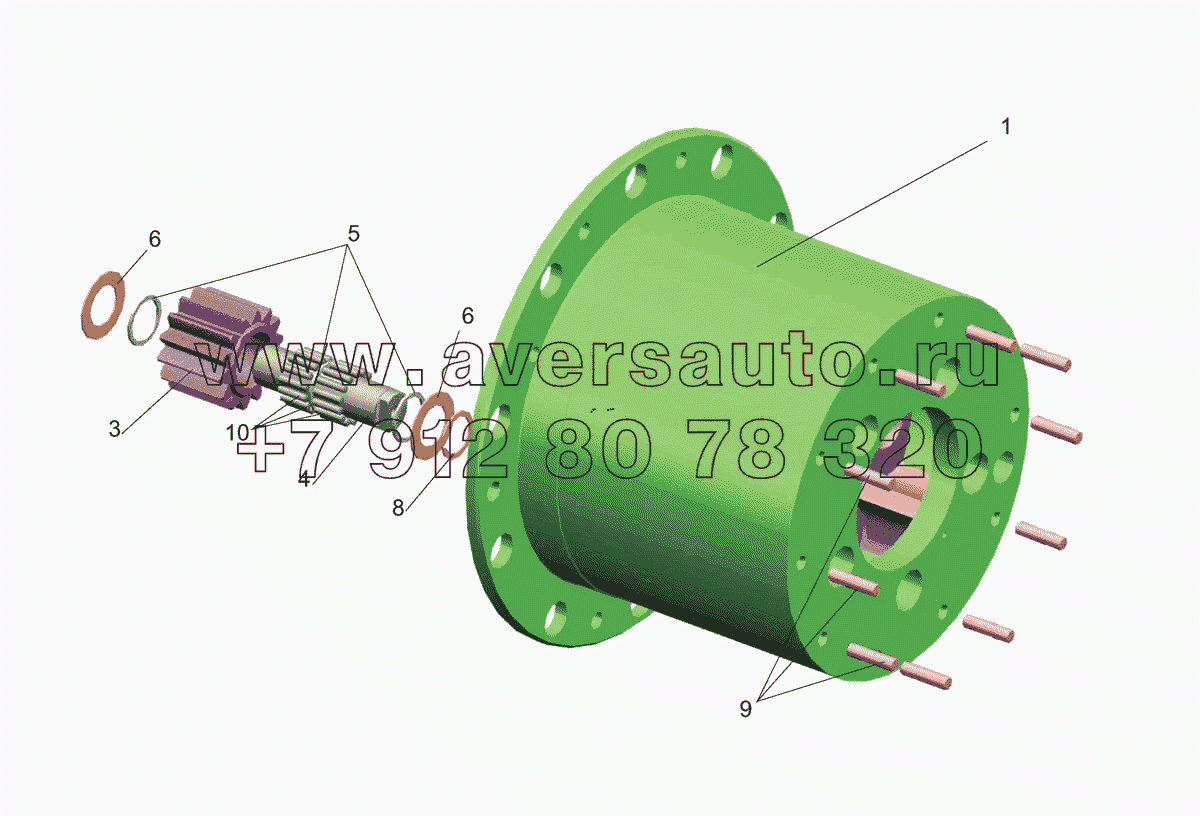 Корпус водила 5440-2405029-020