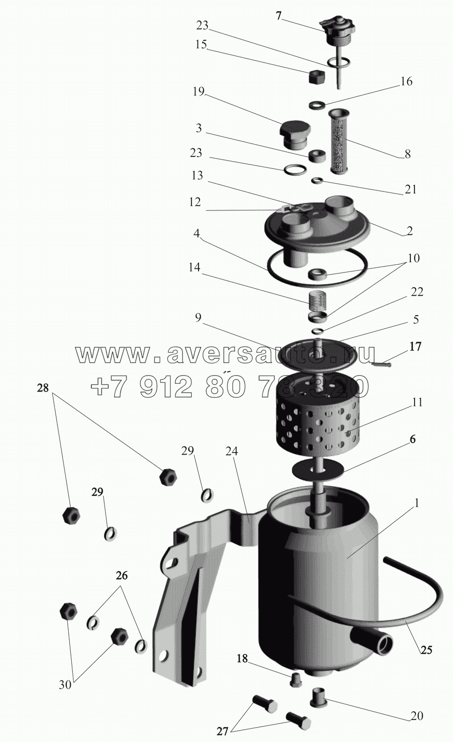 Бак масляный 64221-3410008