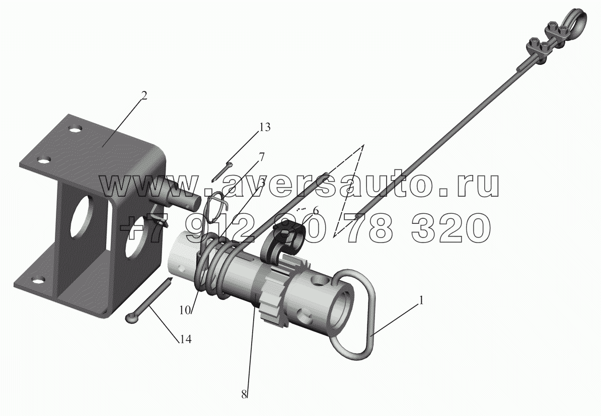 Устройство натяжное 83781-3921010