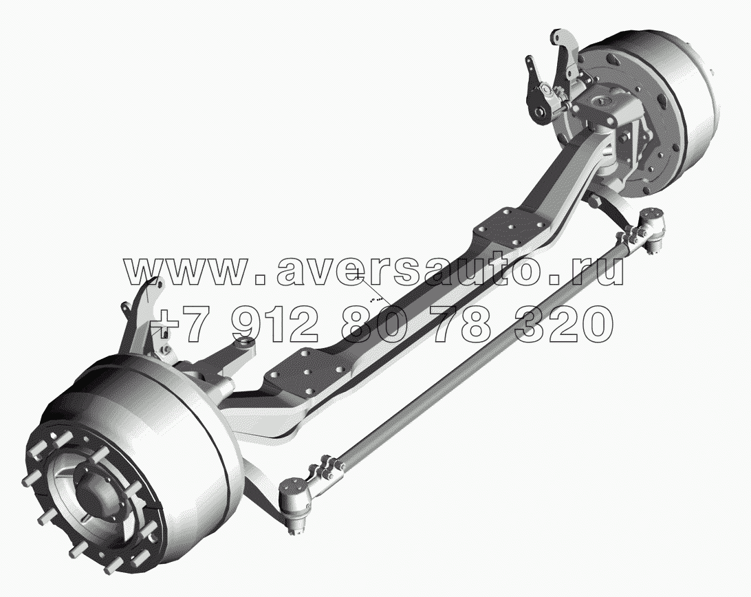 Передняя ось 543265-3000015