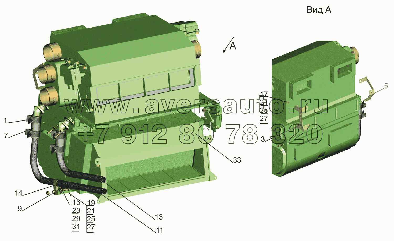 Отопитель 631019-8101010-010