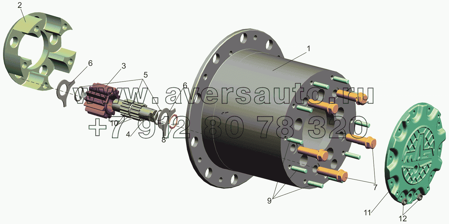 Корпус водила 5440-2405029