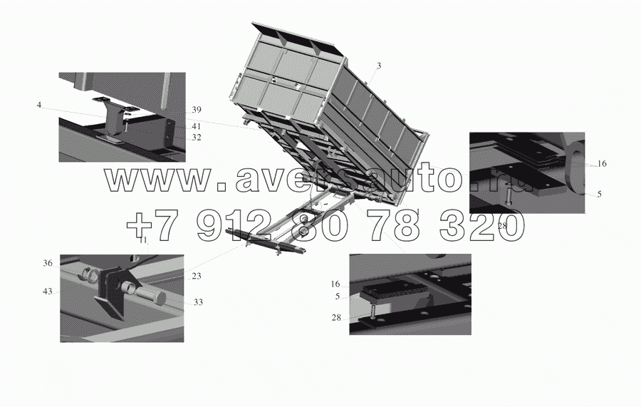 Установка платформы 555103-8500002-055 (-056)