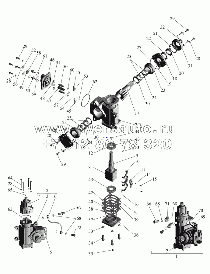 Механизм рулевой 64221-3400008-02