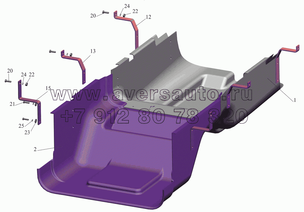 Установка шумоизоляционных экранов 544019-1061004-006