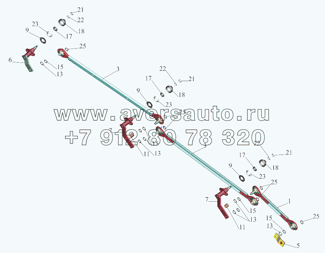 Привод стеклоочистителя 6430-5205500-010