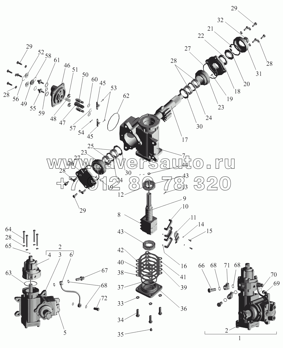 Механизм рулевой 64221-3400008-02