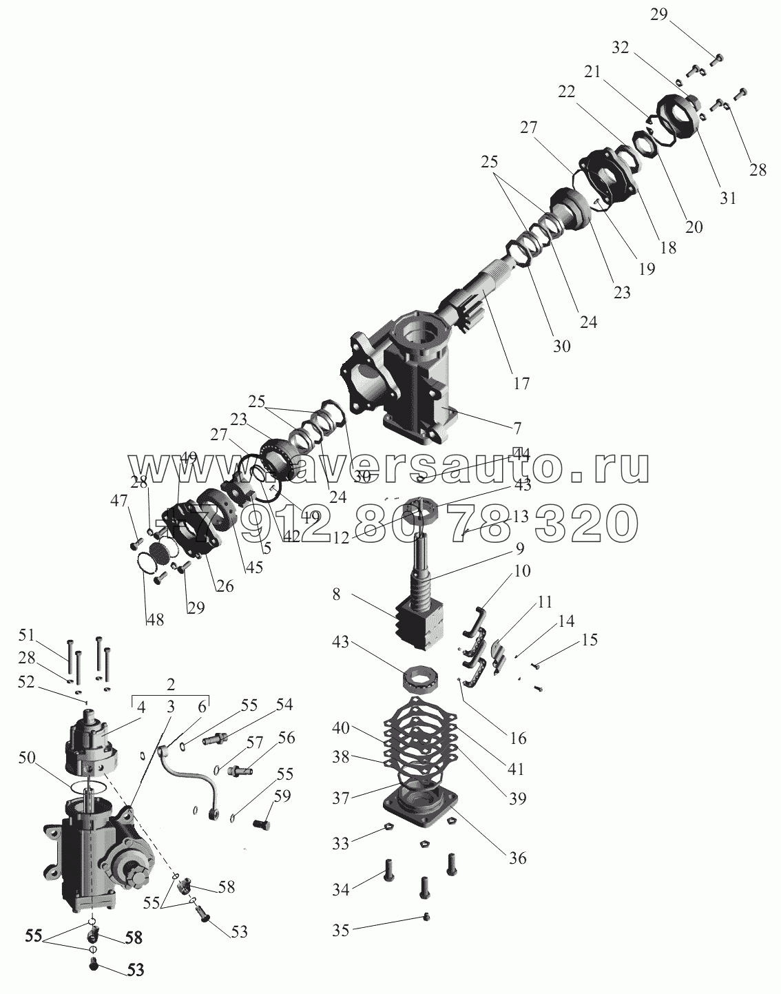 Механизм рулевой 64229-3400008