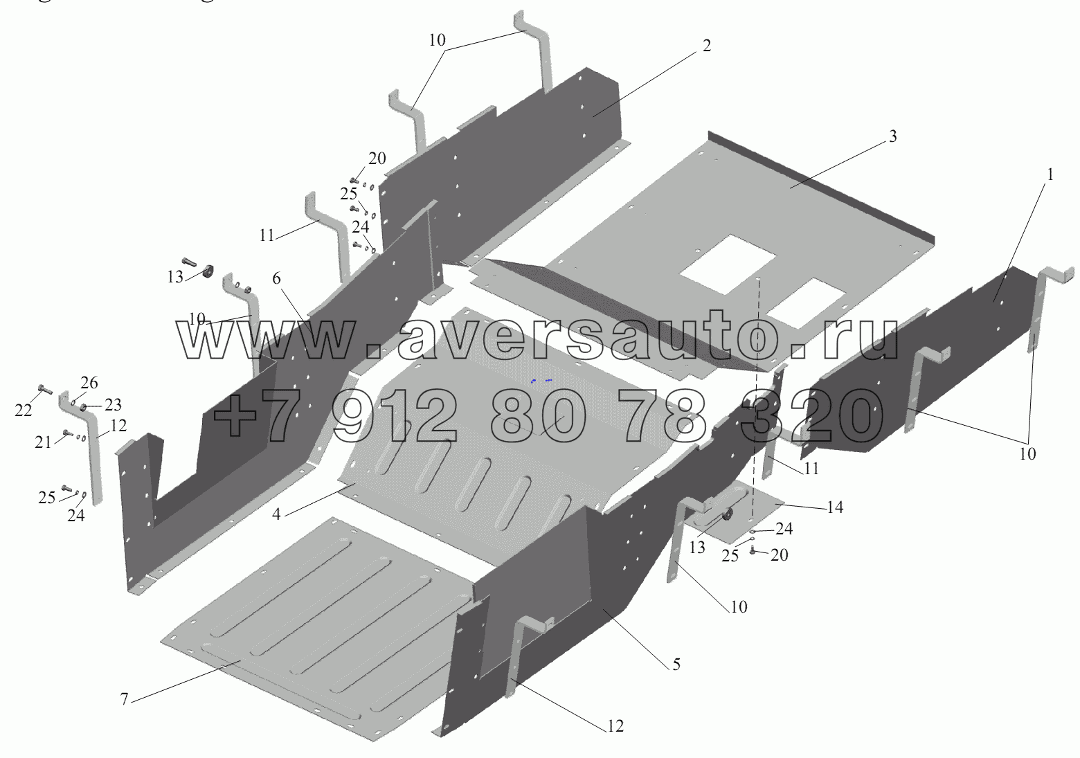 Установка шумоизоляционных экранов 642208-1061004