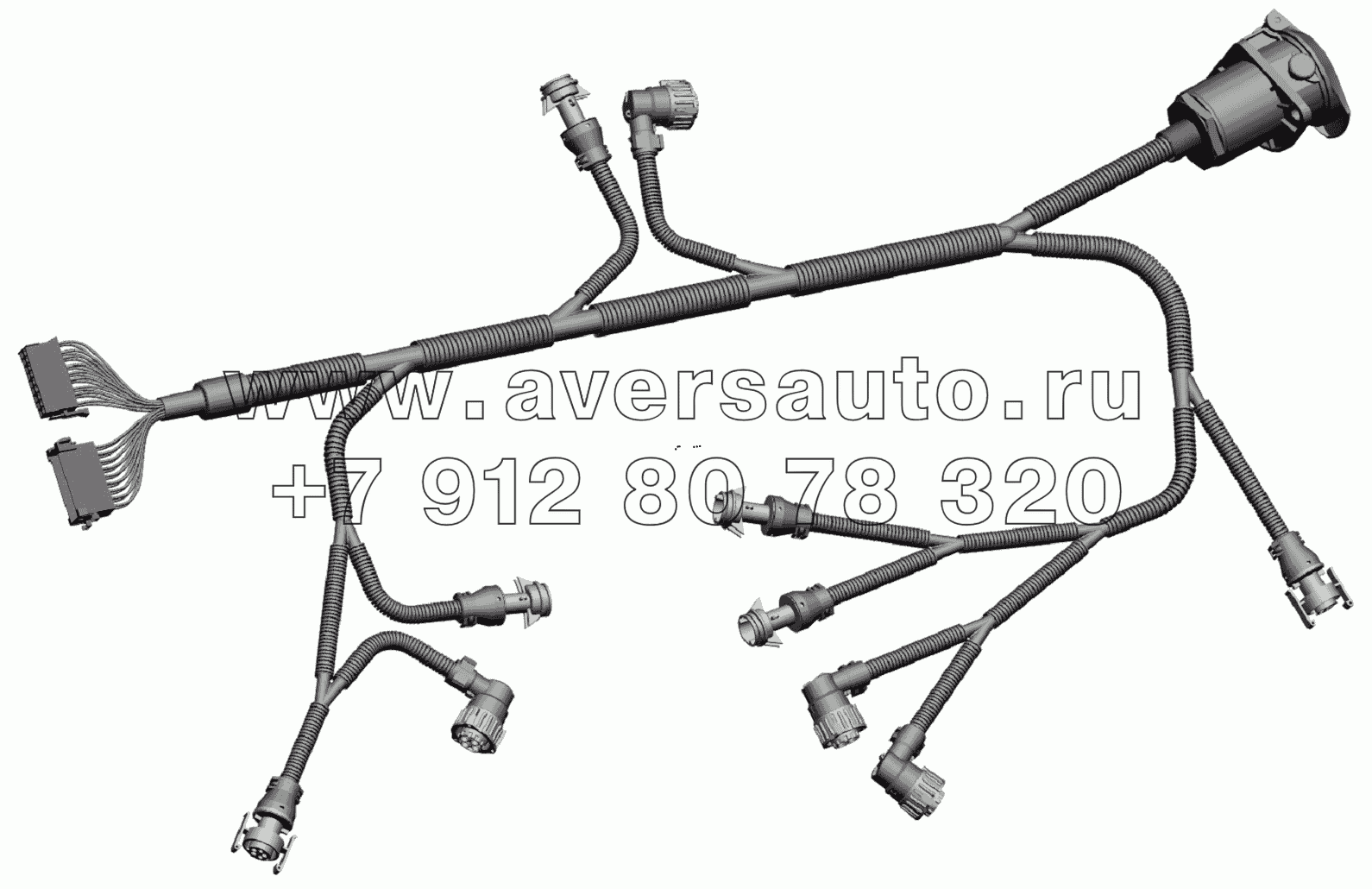 Жгут АБС по шасси 642208-3724760-010