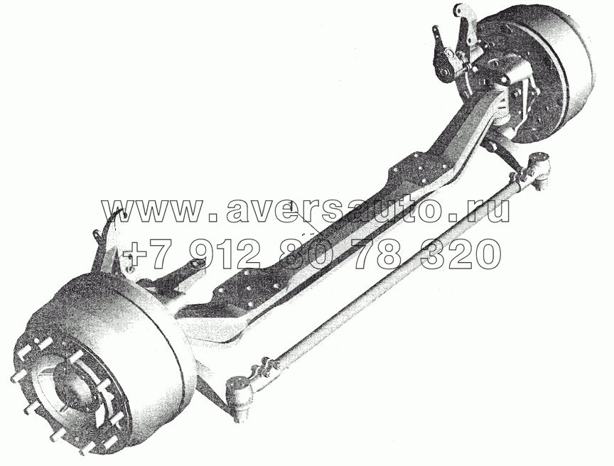 Передняя ось