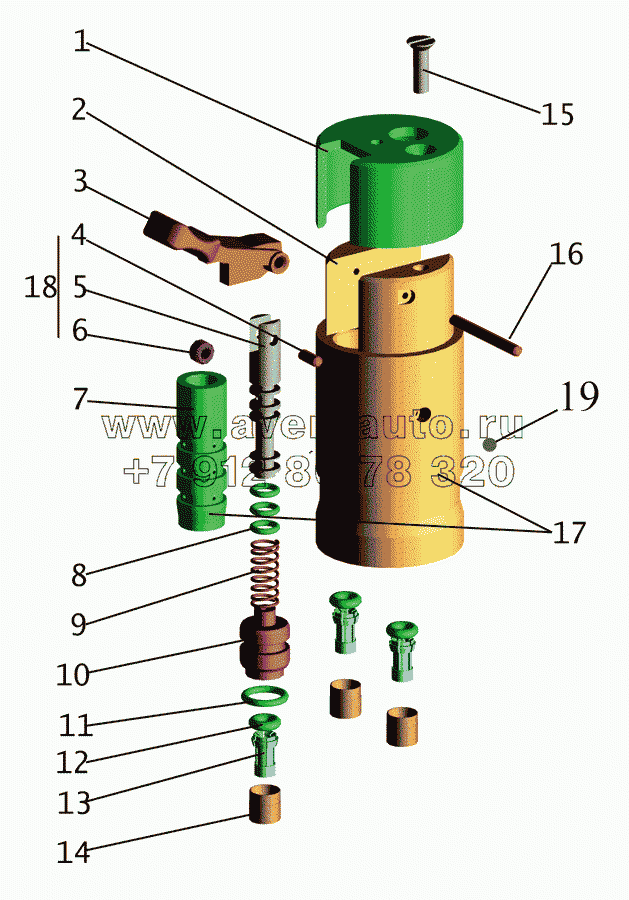 Переключатель 6430-1703800