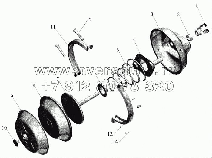 Камера тормозная