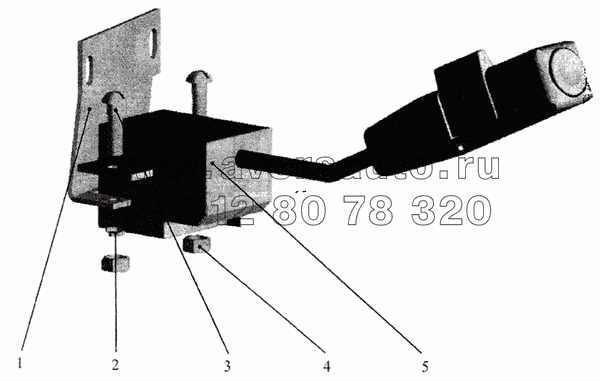 Подрулевой переключатель автомобилей МАЗ-544020/643068