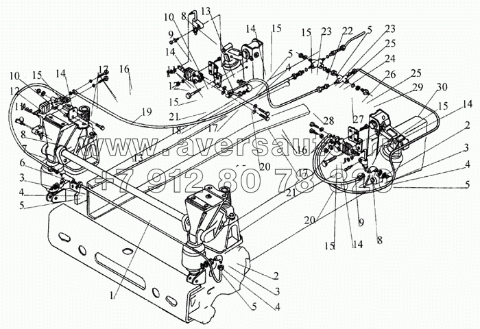 Установка регуляторов положения кабины