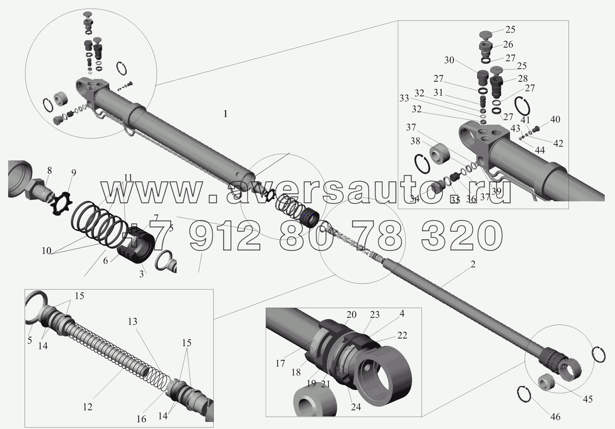 Гидроцилиндр 6430-5003010