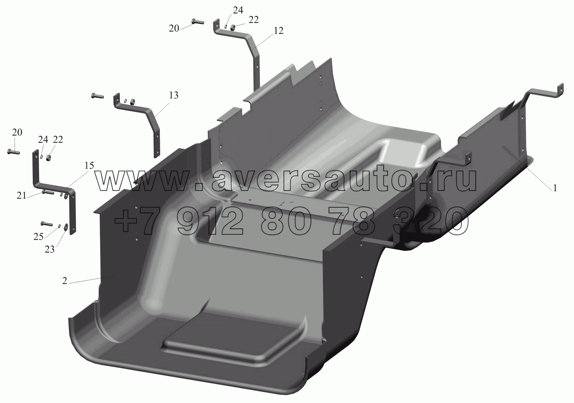 Установка шумоизоляционных экранов 544019-1061004-006