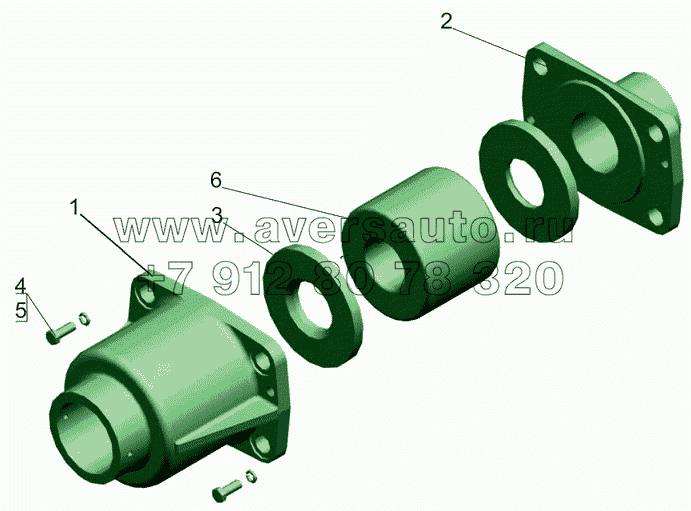 Корпус буксирного прибора 5336-2707214