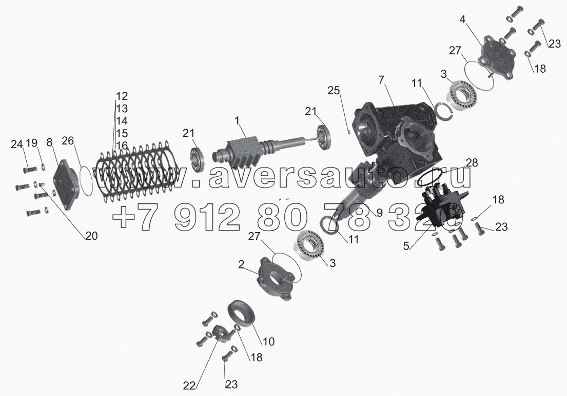 Механизм рулевой 64221-3401005-10